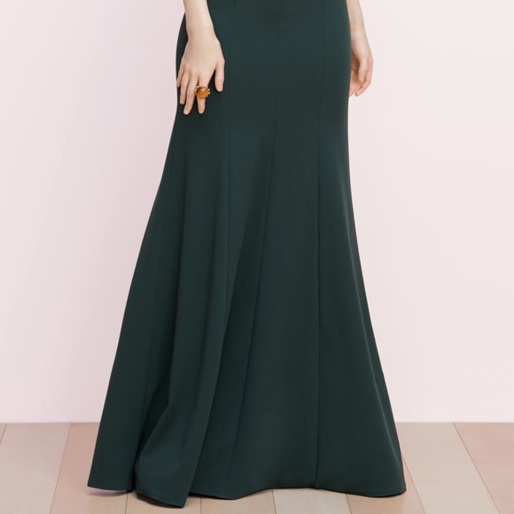 NWOT Watters crepe gown; bridesmaids, prom dress - Picture 4 of 6